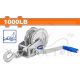 WADFOW 1000 LB HAND WINCH Φ4.8MMX8M ROPE WJW1101