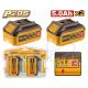 INGCO 20V 2PCS 5.0AH BATTERY VALUE PACK COSLI240464