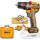 INGCO 20V LI-ION BL IMPACT DRILL 55NM W/2X 2.0AH, CHARGER +CASE CIDLI20558