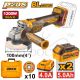 INGCO 20V LI-ION 3-SPEED ANGLE GRINDER 4" 1200W 2X5.0AH+CASE CAGLI2210032