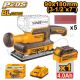INGCO 20V BL FINISHING SANDER 90X180MM 1X4.0AH+CHARGER CFSLI20311