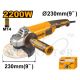 INGCO 9" 230MM ANGLE GRINDER 2200W AG220018