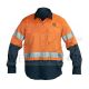 ALCONA 1K WORK SHIRT HI VIS ORANGE