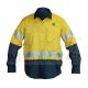 ALCONA 1K WORK SHIRT HI VIS YELLOW