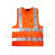 ALCONA 1K SAFETY VEST REFLECTIVE ORANGE