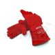 ALCONA 1K WELDER GLOVES LEATHER RED