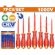 WADFOW 7PCS VDE INSULATED SCREWDRIVER SET WSS7407