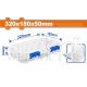 WADFOW TRANSPARENT ORGANIZER SIZE L 320X180X50MM WTB8342