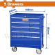 WADFOW 5 DRAWERS ROLLER CABINET 688X458X735MM WCS2A05