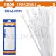 WADFOW WHITE CABLE TIE 100/BAG