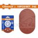 WADFOW 10 PCS 125MM VELCRO SANDING DISC