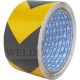 SL REFLECTIVE TAPE YELLOW & BLACK DOT WITH ARROW (2") 50MMX5M - SL4614