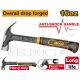 INGCO ANTI SHOCK HANDLE CLAW HAMMER 16OZ HCH81016L