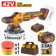 INGCO 42V BL 6" POLISHER 1X2.0AH & BAG APLI42151