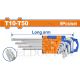 WADFOW 9PCS LONG ARM TORX KEY SET T10-T50 WHK3291