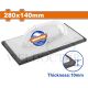 WADFOW EVA BASE FINE RUBBER FLOAT 280X140MM WRN1328