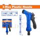 WADFOW 3-WAY ADJUSTABLE HIGH IMPACT WATER SPRAYER WNE1E34