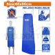 WADFOW 9OZ GREEN SATE FLAME RETARDANT COTTON APRON 60X90CM WZNA001