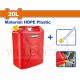 WADFOW 20L PLASTIC JERRY CAN WITH SPOUT 33*20*44CM WQY2320