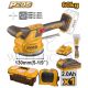INGCO 20V TILE VIBRATION MACHINE1X2.0AH CHARGER KNEE PADS+BOX CTVLI20015