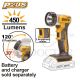 INGCO 20V LED WORK LAMP 8W 450 LUMENS CWLI2058 (BARE UNIT)