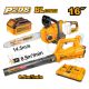 INGCO 20V+20V 16"CHAIN SAW+BLOWER COMBO 2X5.0AH+DUAL PORT CHRG COSLI240463