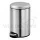 EKO MAGGEY ROUND STAINLESS STEEL STEP BIN EK9213 12L
