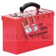 MASTERLOCK PORTABLE RED GROUP LOCK BOX 498A