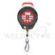 WORKSAFE SELF-RETRACTING LIFELINE WSFCR300