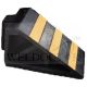 TRAF-SAFE™ RUBBERIZED CAR WHEEL CHOCK 3.5KG 260MMX115MMX180MM