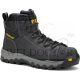 CATERPILLAR THRESHOLD REBOUND ZIP WATERPROOF COMPOSITE WORK BOOT P726003 BLACK