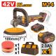 INGCO 42V BL 7" POLISHER 1X2.0AH & BAG APLI42181