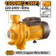 INGCO CENTRIFUGAL PUMP 1500W 2"X2" MAX HEAD 20M MAX FLOW 500L/M MHF150068