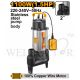 INGCO 2" SEWAGE SUBMERSIBLE PUMP W/FLOAT 1.5HP MAX 15MH, 22M3/HR SPD110068