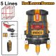 INGCO SELF LEVELLING RED LASER LEVELLER 4V1H 30M RANGE HLL306505