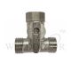 SHOWY 1/2" F X 1/2"M X 1/2"M – "T" BALL VALVE 5108