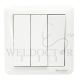 SCHNEIDER 3 GANG 2 WAY SWITCH (LARGE ROCKER) A3G33B2A-WE-G2
