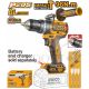 INGCO 20V LI-ION BL IMPACT DRILL 96NM CIDLI209685 (BARE UNIT)