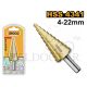INGCO HSS STEP DRILL 4-22MM AKSDS42203