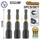 INGCO 3 PCS IMPACT MAGNETIC NUT SET ADAPTOR 10MM AMN1031