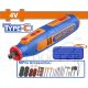WADFOW 4V TYPE C CORDLESS MINI GRINDER + ACCESSORIES WRYN418 (NO USB CHARGER)
