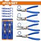 WAFOW 4PCS 7" CIRCLIP PLIER SET WPS2604