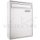 SECURE™ STAINLESS STEEL LETTER BOX 380HX270WX100D, TX0126