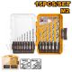INGCO 15PCS M2 HSS DRILL BIT SET 1~12MM 135° AKDL51508