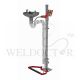 HUGHES PEDESTAL MOUNTED EYE/FACE WASH H-STD85GSP