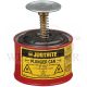 JUSTRITE PLUNGER CAN 0.5L/1 PINT - 10008 (RED)