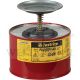 JUSTRITE PLUNGER CAN 2L/2 QUART - 10208 (RED)