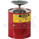JUSTRITE PLUNGER CAN 4L/1 GALLON - 10308 (RED)