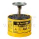 JUSTRITE PLUNGER CAN 0.5L/1 PINT - 10018 (YELLOW)