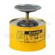 JUSTRITE PLUNGER CAN 2L/2 QUART - 10218 (YELLOW)